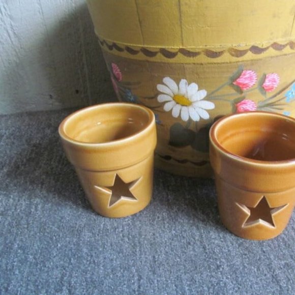 Mustard Primitive Star Decor Rustic Cabin Candles Rustic Primitive Home Decor - Picture 5 of 5